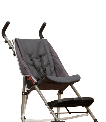 Coche XL padded seat liner installed in the stroller