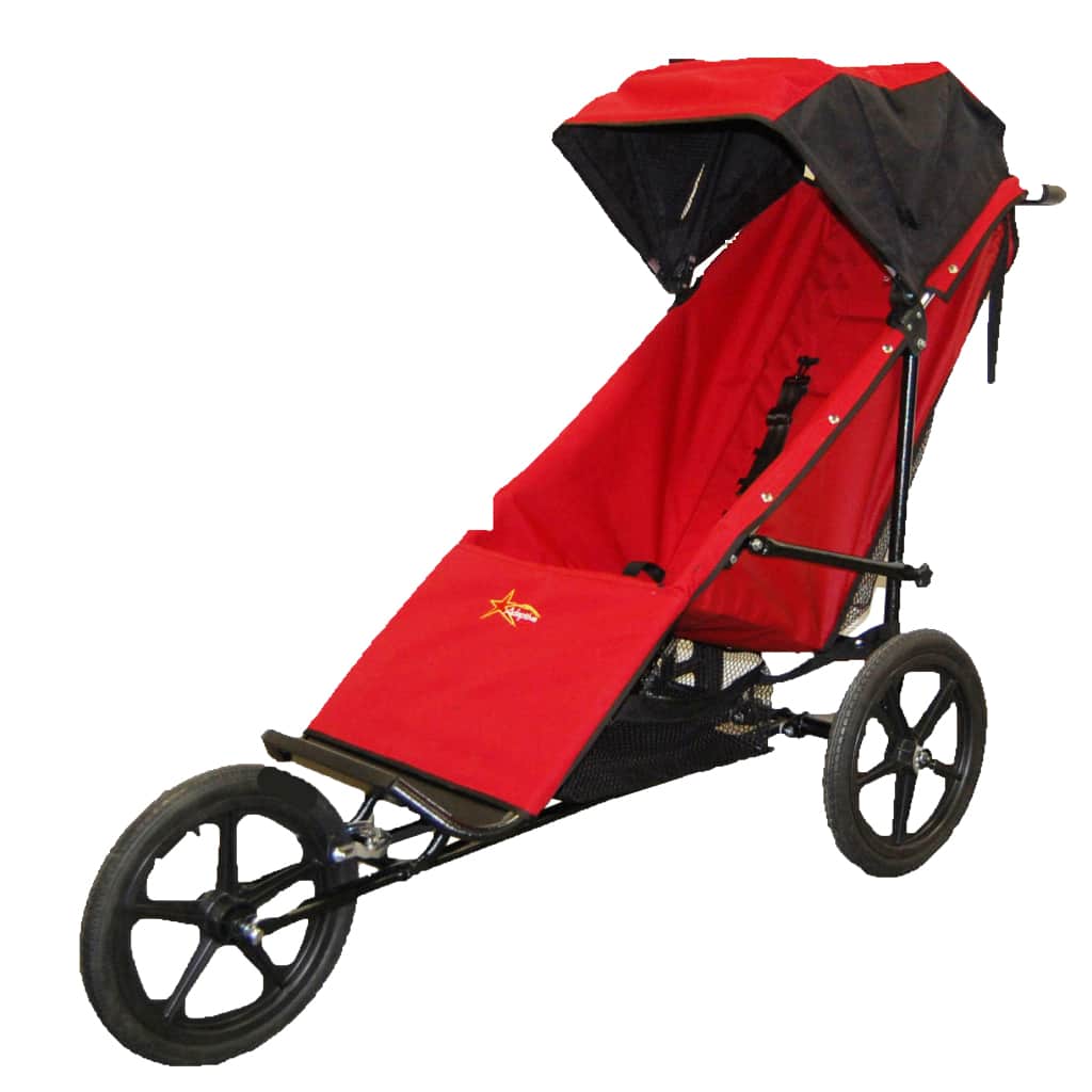 Adaptive Star Axiom Phoenix Push Chair Stroller in Red - image 2
