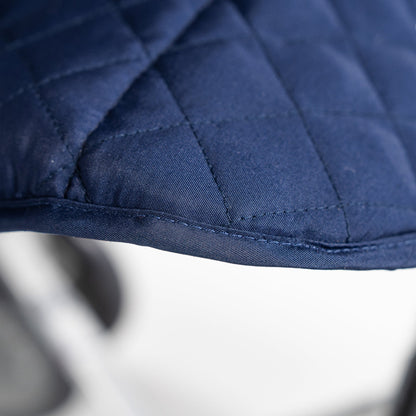 Navy Maclaren Major Elite padded seat liner, front view