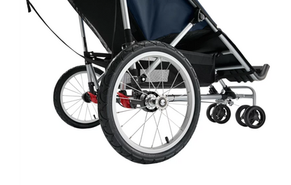 Advance Mobility Freedom push chair rear wheels and front swivel-wheel attachments