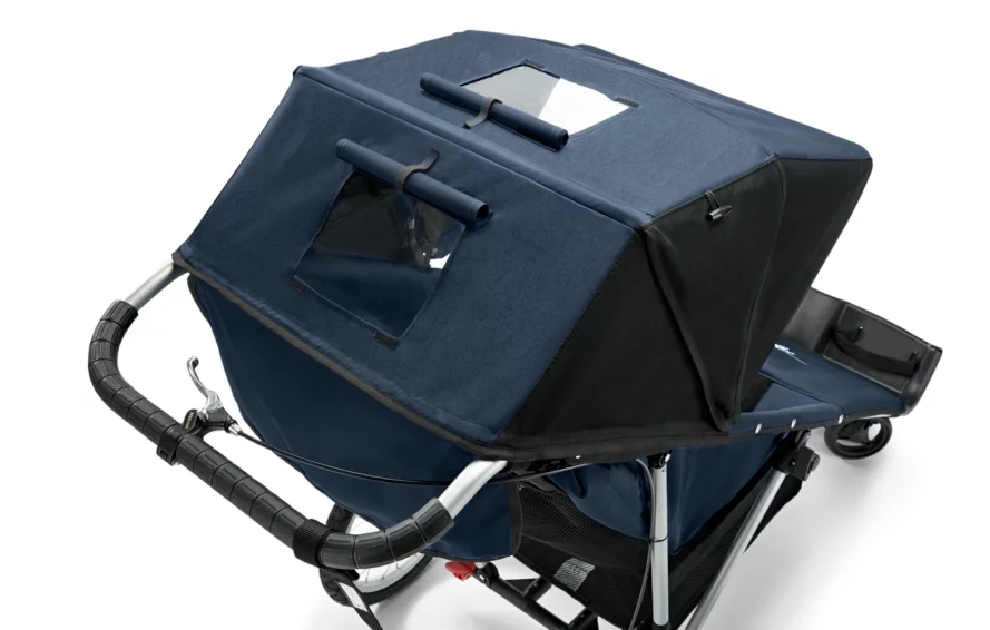 Advance Mobility Freedom push chair canopy and viewing-window detail