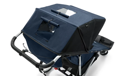 Advance Mobility Freedom push chair canopy and viewing-window detail