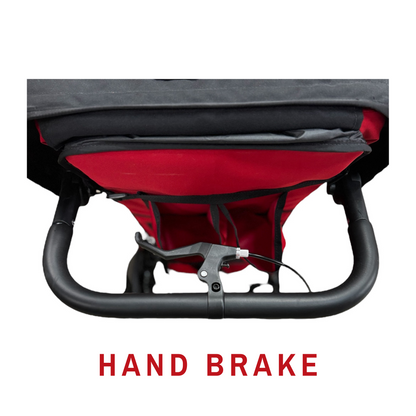 Adaptive Star Axiom ENDEAVOUR 4 Endeavour Push Chair - Red hand brake #color_red #size_endeavour-4