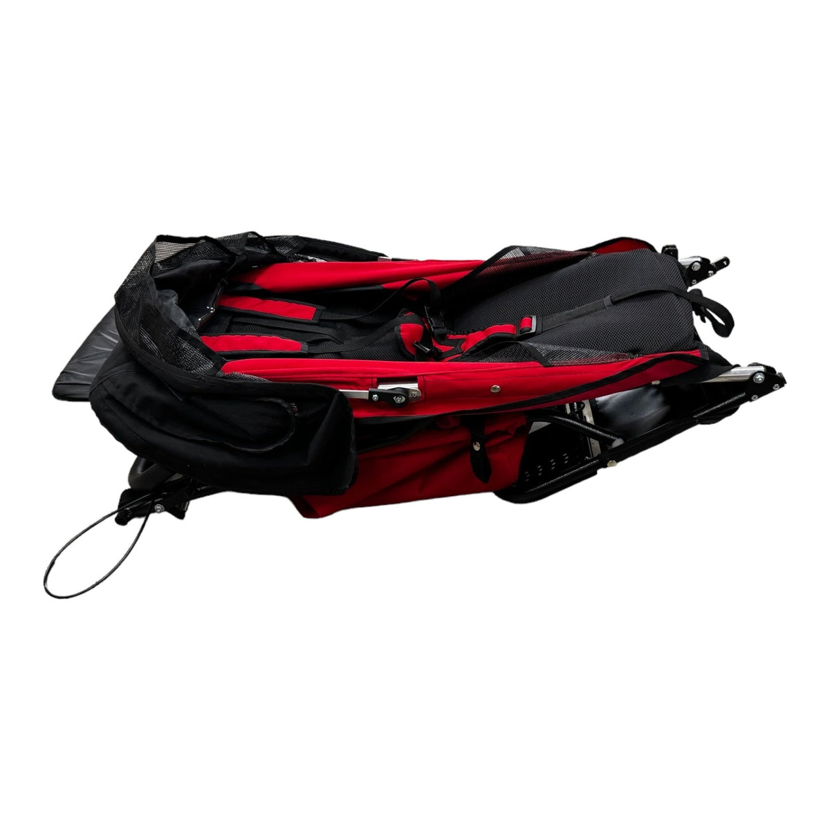 Adaptive Star Axiom ENDEAVOUR 2 Endeavour Push Chair - Red second folded view #color_red #size_endeavour-2