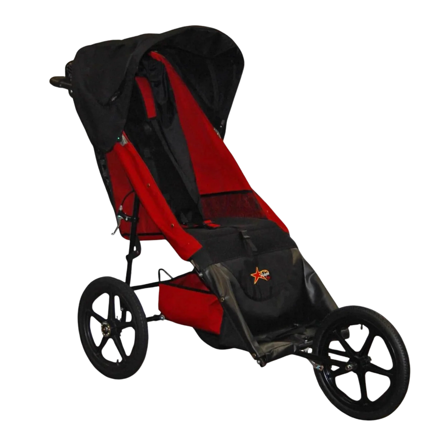 Adaptive Star Axiom IMPROV 2 Mobility Push Chair - Red #color_red #size_improv-2